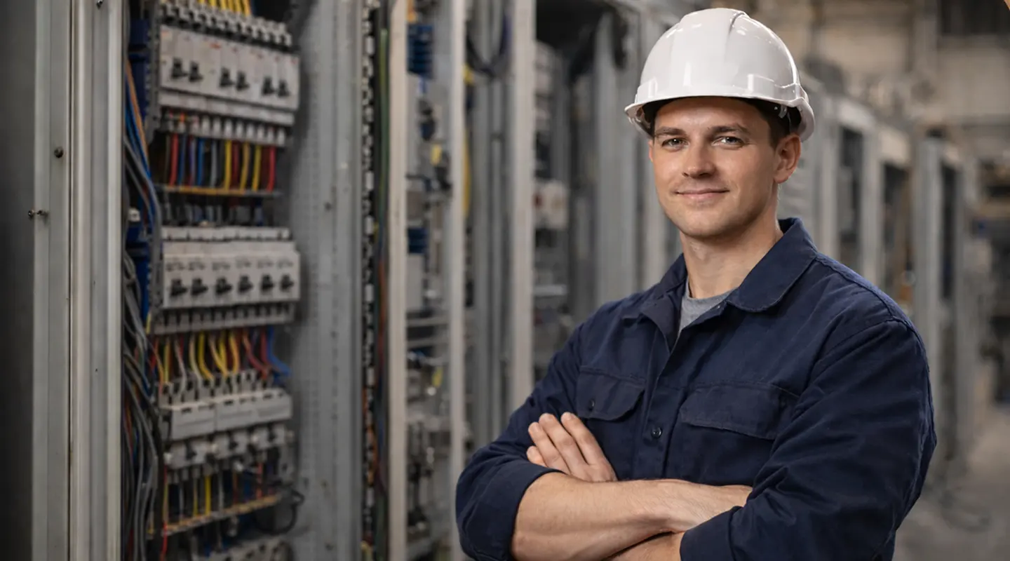 Рабочий электромонтажник